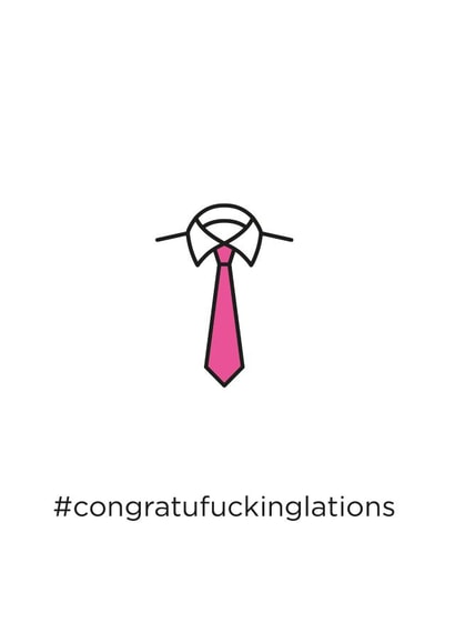 CONGRATS PROMOTION New Job Card 8582 created by Thirty Mussels