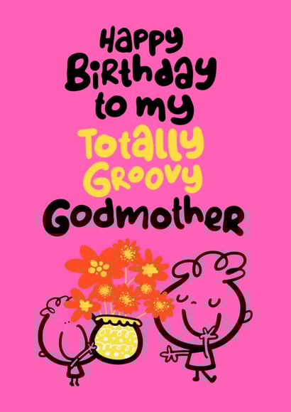 flower floral Birthday Card 12913 created by Pink wink