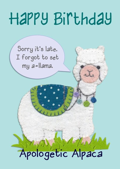 female male Birthday Card 12038 created by Presents Felt