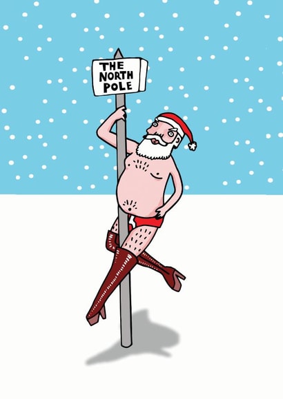 Humour Funny Christmas Card 4852 created by LIKKS Greeting Cards