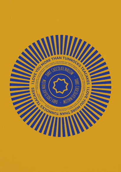 tunnocks teacake Anniversary Card 22891 created by Christina Connelly