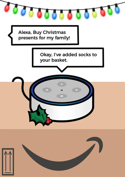 alexa buy Christmas Card 12301 created by Ilan Asher