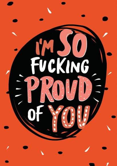 so fucking Congratulations Card 13976 created by Foggish