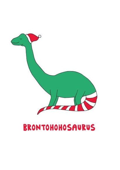 Brontosaurus Card brontosaurus ho Card 10146 | thortful