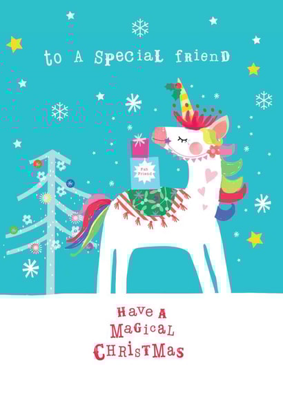 special friend Christmas Card 6080 created by YTR Studios (Yasmin Tara)