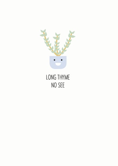 long thyme Card 27099 created by PAP