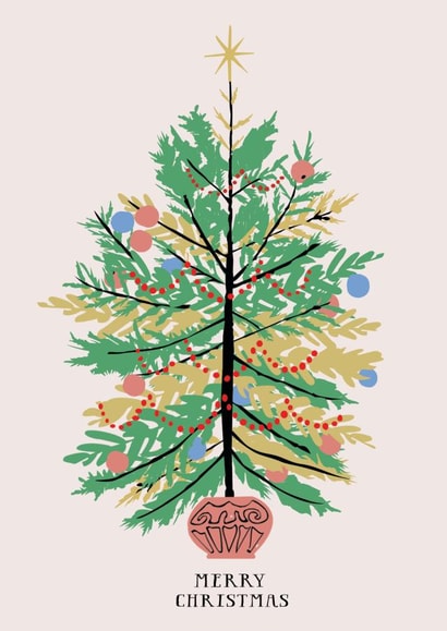 merry xmas Christmas Card 28153 created by Olive + Jude