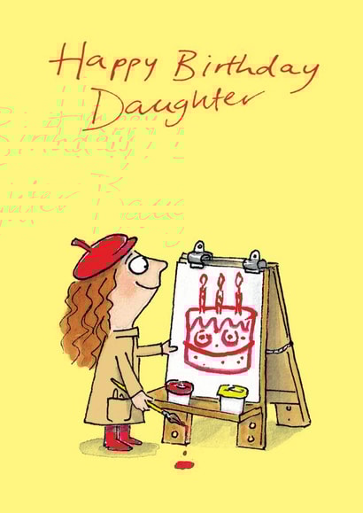 cartoon fun Birthday Card 9545 created by Cardinky