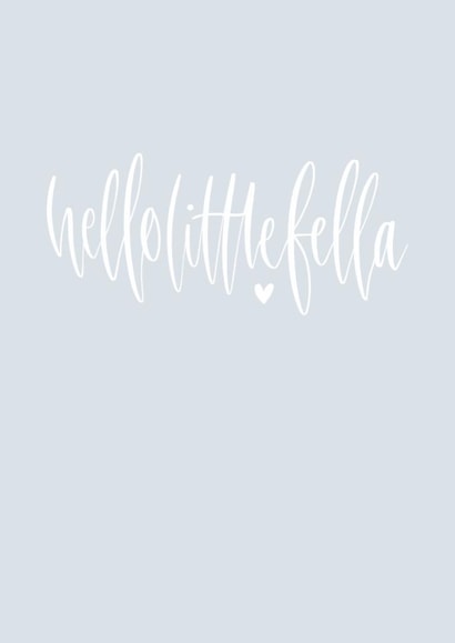 hello little New Baby Card 13462 created by Mel Devine