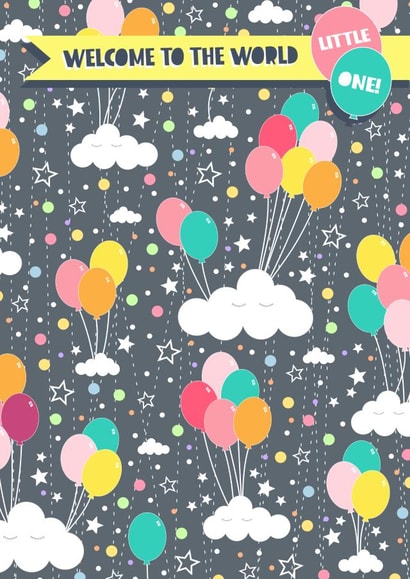 New Baby Welcome to the World Card created by Little Silverleaf