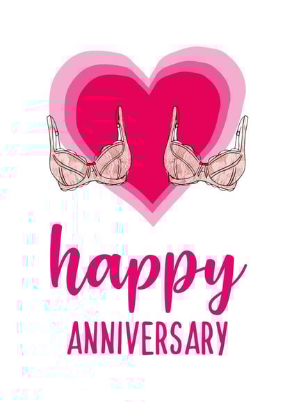 bra happy Anniversary Card 10457 created by Rulu