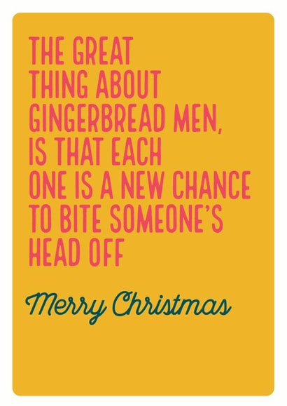 great thing Christmas Card 35769 created by Electric Carp