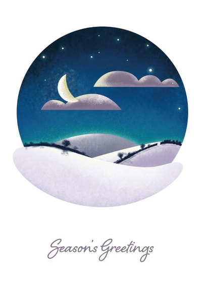 season greeting Christmas Card 14432 created by Matt Hillman