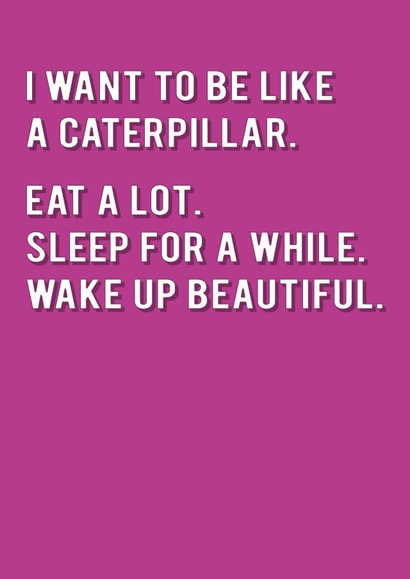 want be Birthday Card 28802 created by Redback Cards