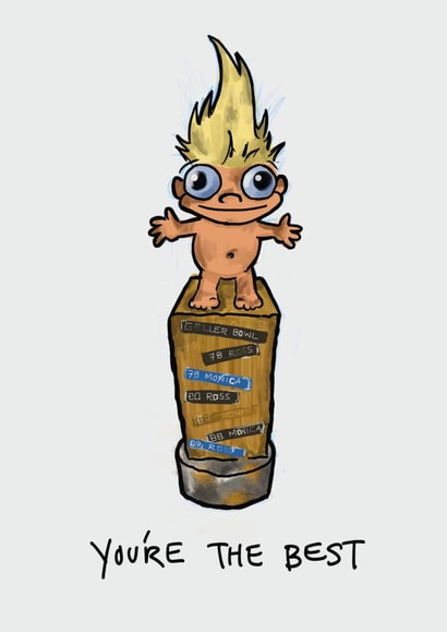 youre best Love & Friendship Card 12091 created by Gerry Alexis