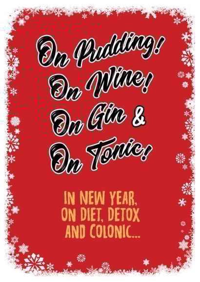 pudding wine Card 35659 created by Eoin McKeown