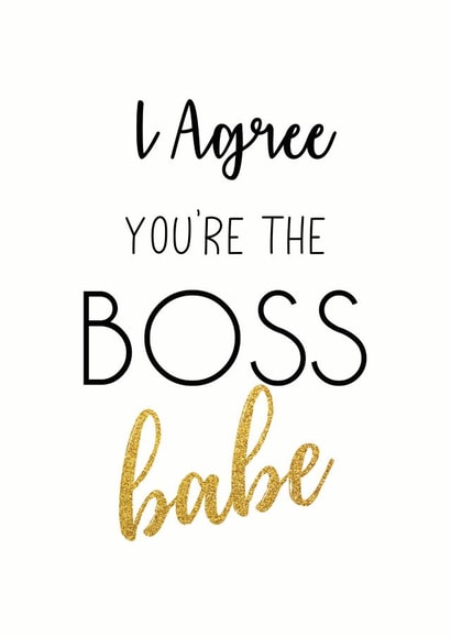 bossbabe boss Card 27479 created by The Monochrome Bow
