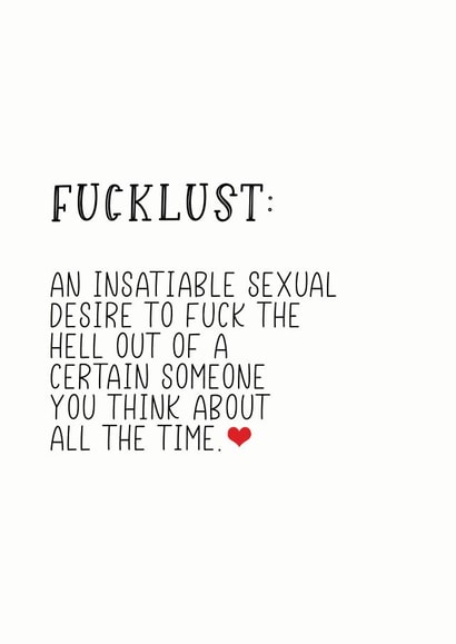 insatiable sexual Anniversary Card 27480 created by The Monochrome Bow