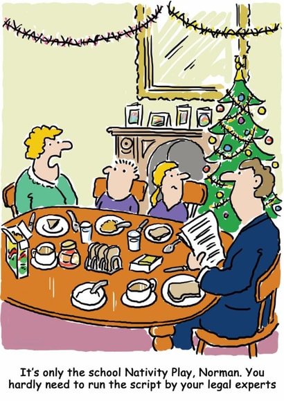 only school Christmas Card 14503 created by Nigel Sutherland