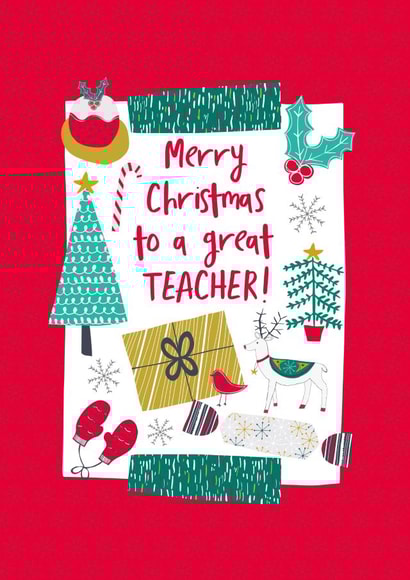 merry xmas Christmas Card 1696 created by Jessica Hogarth