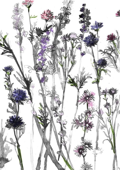 floral flowers Card 22686 created by Katie Tomlinson