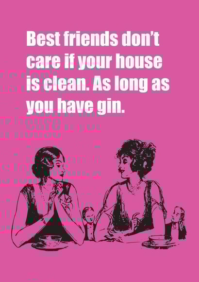 best friend Card 36093 created by Witty Banter