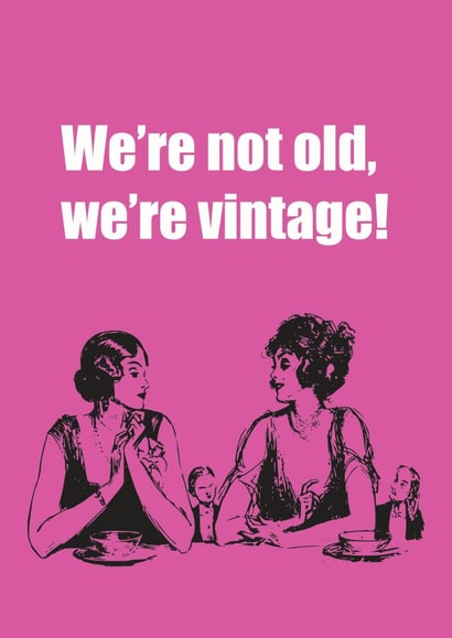 not old Birthday Card 12862 created by Witty Banter