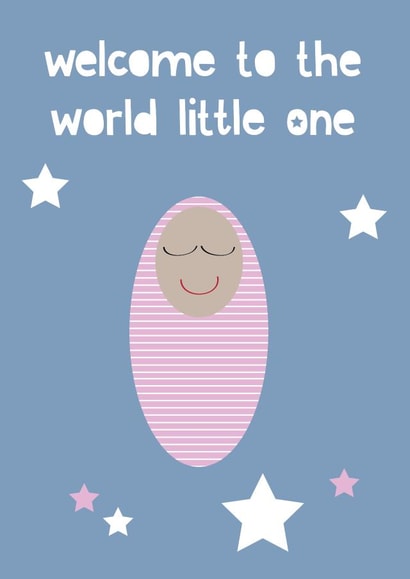 baby girl New Baby Card 12482 created by Calliwally