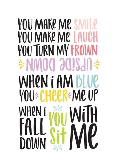 Sweet card for your best friend, galentine or significant other created by thunderpeep