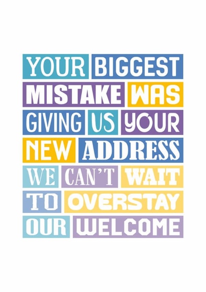 Funny New Home Card - Congratulations New House - From Us created by SixElevenCreations