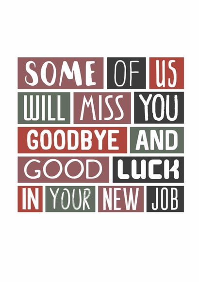 Funny New Job Card For Colleague, Snarky Humour created by SixElevenCreations