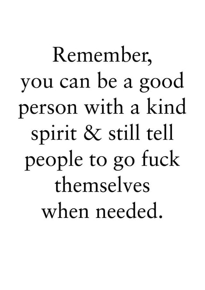 Good person kind spirit card created by Do You Punctuate?