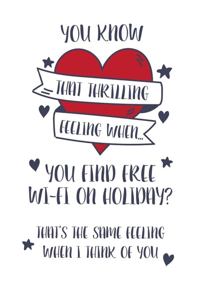 that thrilling Valentines Day Card 26496 created by PaperJam Print Co.