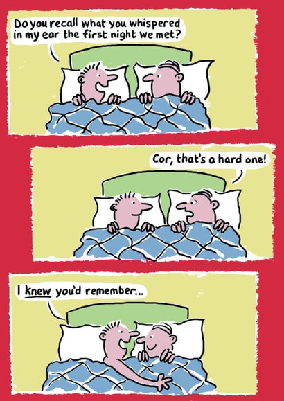 gay sex Anniversary Card 38241 created by Nigel Sutherland