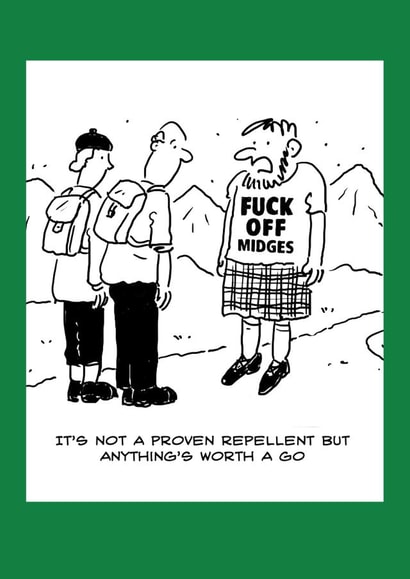 midges mosquitos Card 38246 created by Nigel Sutherland