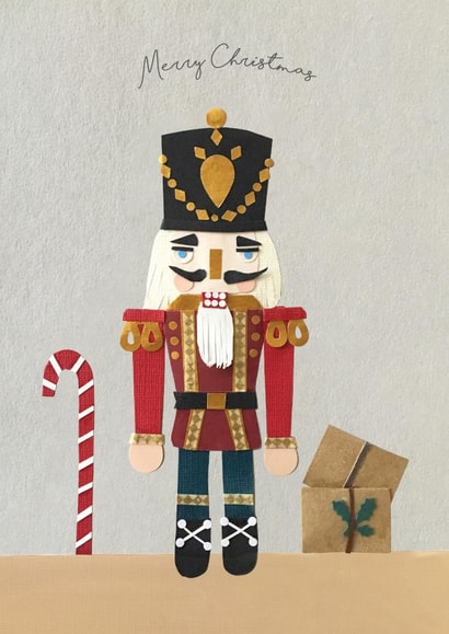 Nutcracker merry Christmas Card 14527 created by Tigerlily