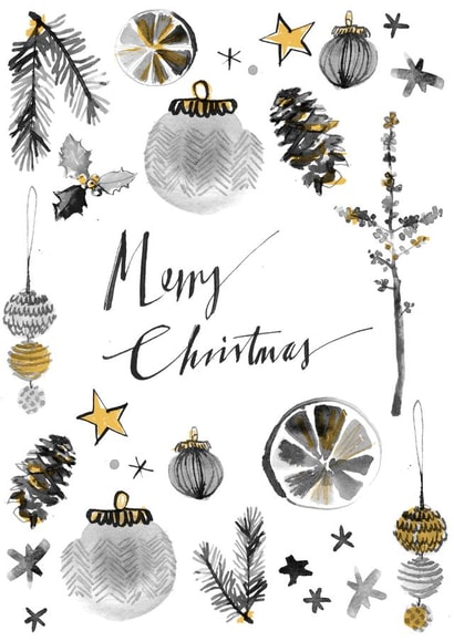 Christmas Nature Card 22687 created by Katie Tomlinson