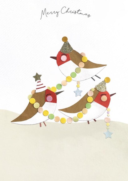 Robin xmas Christmas Card 14530 created by Tigerlily