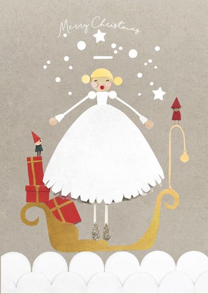 Angel xmas Christmas Card 14532 created by Tigerlily