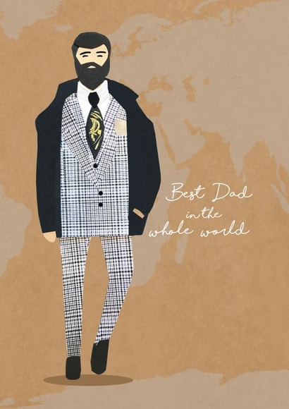 best dad Birthday Card 38294 created by Tigerlily