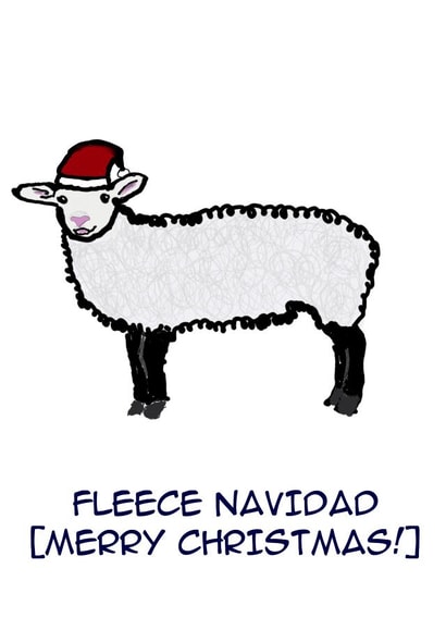Christmas Sheep Card 29716 created by Ravi Amruth