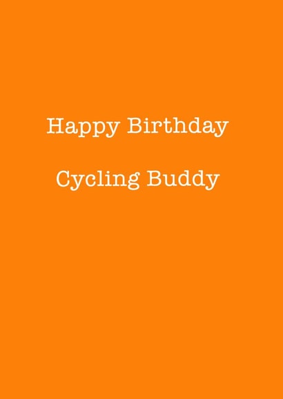 happy birthday Birthday Card 13453 created by Running Cards UK