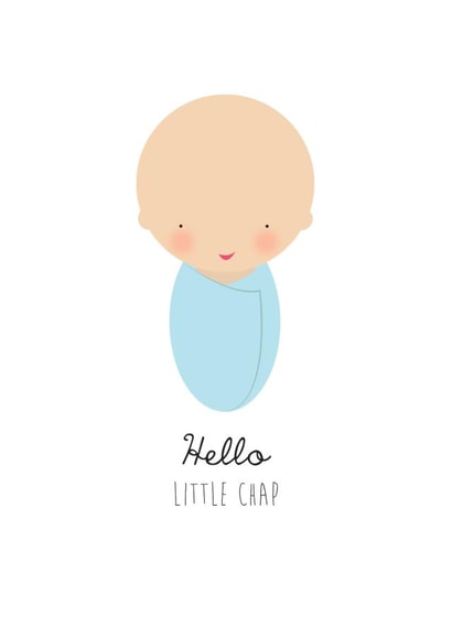 boy little New Baby Card 11240 created by Bells Scambler