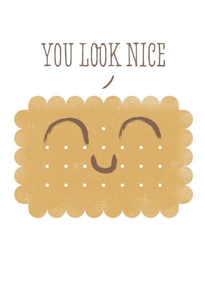 nice biscuit Valentines Day Card 37006 created by Porky Roebuck