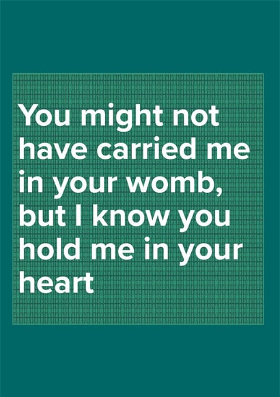 might not Mothers Day Card 11099 created by Just Spag