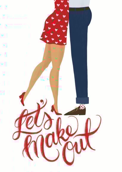 love sexy Valentines Day Card 37705 created by The Cardy Club