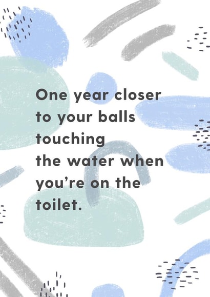 one year Birthday Card 2202 created by Charly Clements