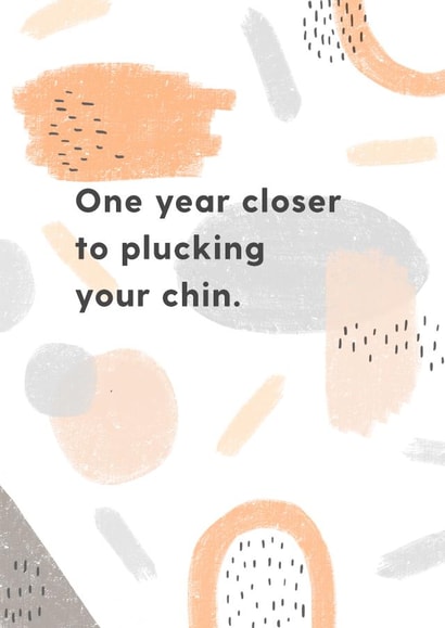 one year Birthday Card 2203 created by Charly Clements