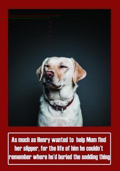 dog mum Card 35048 created by Oh So Cheeky