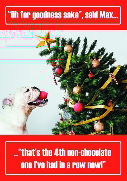 for goodness Christmas Card 35049 created by Oh So Cheeky